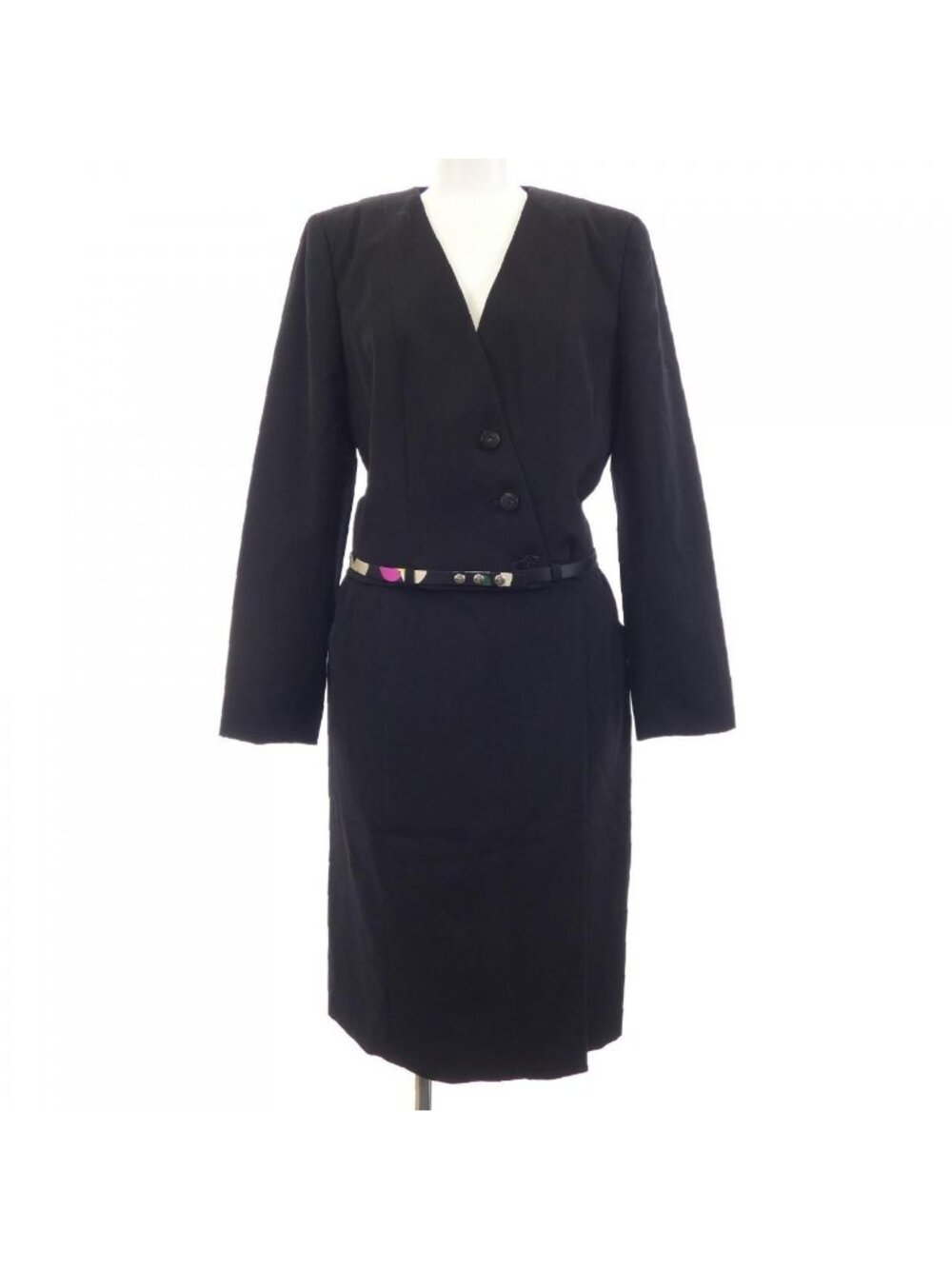 Chanel Vintage Suit Black
